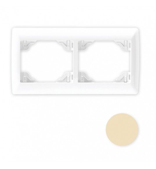 70921TMF MARCO DOBLE HORIZ MARFIL