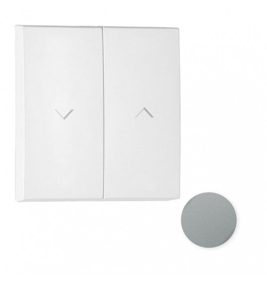 90613TIS TECLAS P/INTERRUPTOR P/PERSIANA GRIS