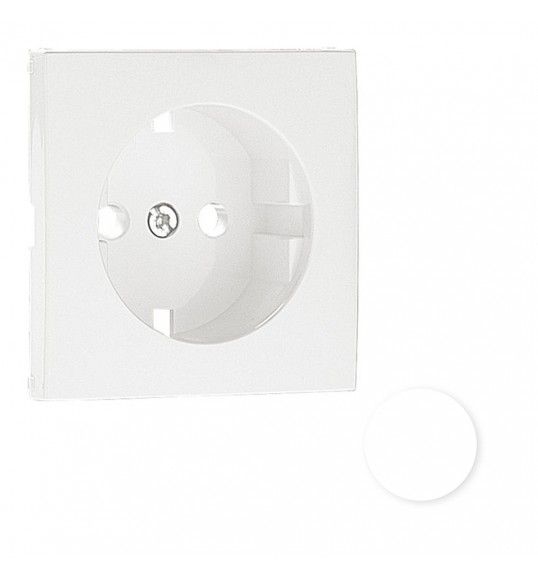 90631TBR TAPA PARA ENCHUFE BASE SCHUKO BLANCO