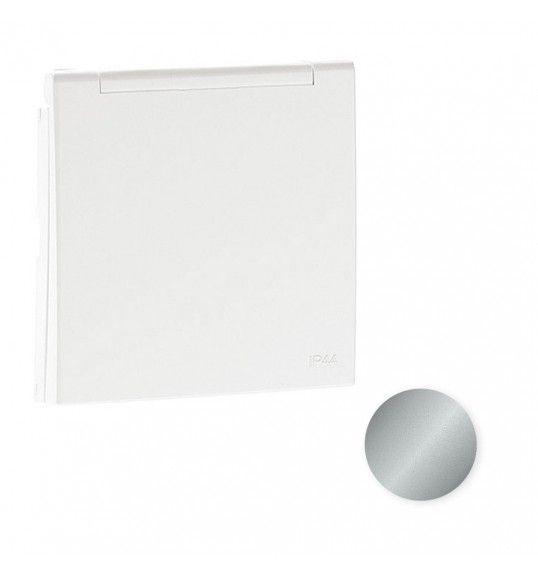 90634TAL TAPA ARTIC C/PROTEC P/BASE SKO (IP 44)ALUM