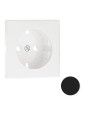 90631TPM TAPA PARA ENCHUFE BASE SCHUKO NEGRA MATE