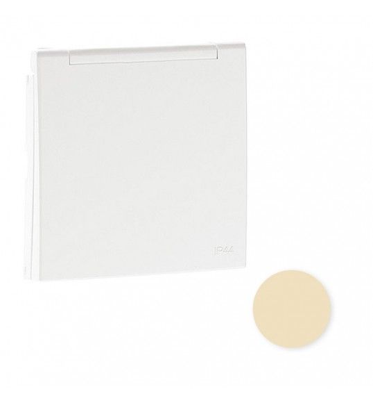 90634TMF TAPA ARTIC C/PROTEC P/BASE SKO (IP 44)MARFIL