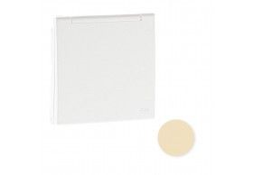 90634TMF TAPA ARTIC C/PROTEC P/BASE SKO (IP 44)MARFIL