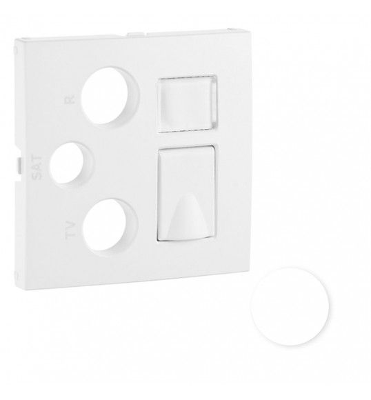 90770TBR TAPA T.MLTIP R-TV-SAT-RJ45/R-TV-SAT-RJ45-FO