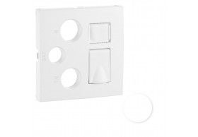 90770TBR TAPA T.MLTIP R-TV-SAT-RJ45/R-TV-SAT-RJ45-FO