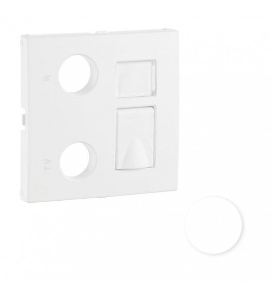 90774TBR TAPAS P/TOMAS MLTIP R-TV-RJ45/R-TV-RJ45-FO
