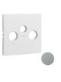 90775TIS TAPA PARA TOMA R-TV-SAT GRIS