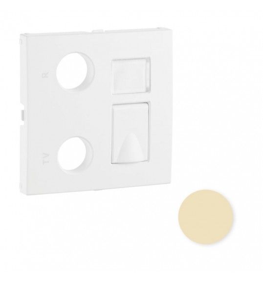 90774TMF TAPAS P/TOMAS MLTIP R-TV-RJ45/R-TV-RJ45-FO