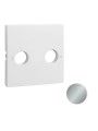 90776TAL TAPA PARA TOMA R-TV ALUMINIO