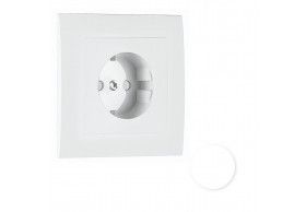 90903TBR MARCO MONOBLOC C/PROT P/BASE SCHUKO BLANCO