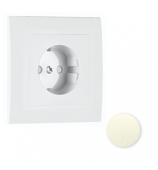 90903TPE MARCO MONOBLOC C/PROT P/BASE SCHUKO PERLA