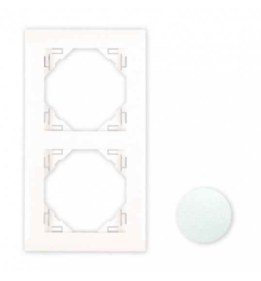 90920TGE Efapel ESPELHO DUPLO GELO