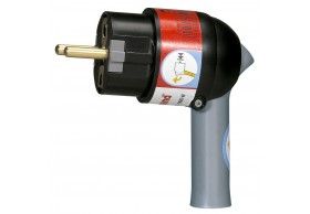 050176 Legrand 2P+E plug 16A German standard black/grey