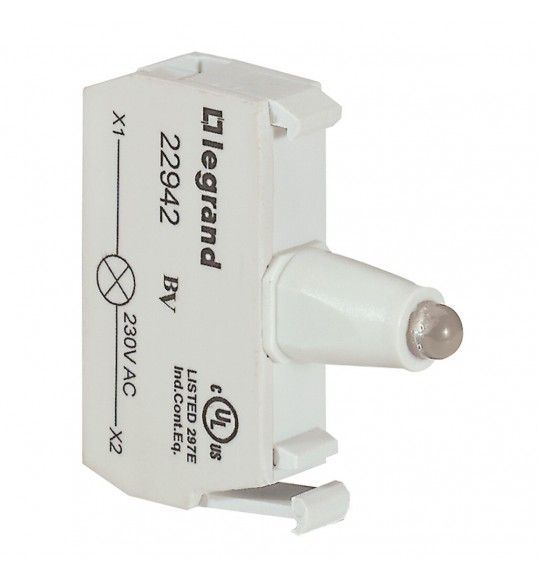 022942 BLOCO LUM LED VERDE 230V