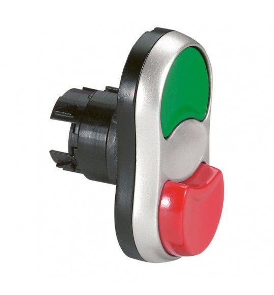 023982 CAB.DUPLO BOTAO VERD/VERM IP66