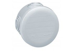 092003 Abzweigdose Plexo, Rund, D=70 x Tiefe 45 mm, IP 55, 4 Membran-Einfhrungen