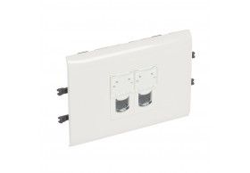 078664 MOSAIC DLP(85) 2XRJ45 CAT6 UTP