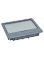 088001 Deckel fr Gertebox mit Teppichrand, 12/18 Module, Kunststoff
