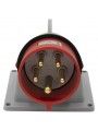 058289 spina fissa 90 gradi IP44 32A 3P+N+T 380V