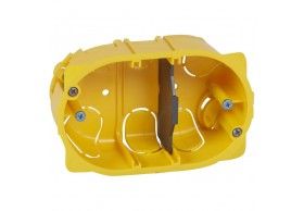 080049 Legrand Flush mounting box Batibox 3mod. depth 40mm