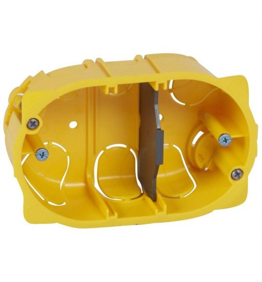 080049 Legrand Flush mounting box Batibox 3mod. depth 40mm