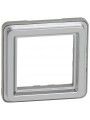 077881 Mosaic Adapter ohne Klappdeckel Soliroc IP20 IK10 grau