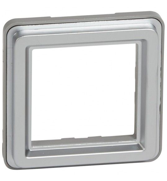 077881 Mosaic Adapter ohne Klappdeckel Soliroc IP20 IK10 grau