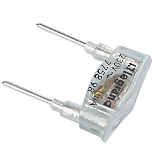 069498 Plexo Classic Glimmaggregat 230V/ 1 mA orange Feuchtraum Aufputz Plexo 55