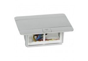 054011Legrand Pop up 4 modules to be equipped, aluminium