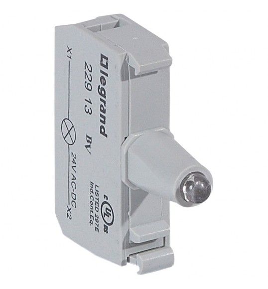 022913 BLOQUE LED  24V AZUL