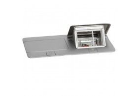 054012 Legrand Pop up 2x3 modules to be equipped, aluminium