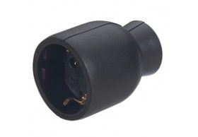 050179 Legrand 2P+E extension socket schuko 16A black