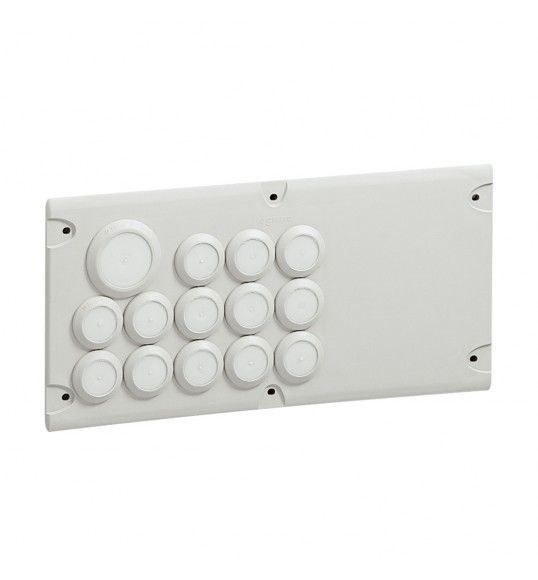 036495 Cabstop IP55, Kabeleinfhrungsplatte, Anzahl der Einfhrungen: 14