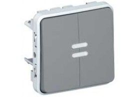 069519 Legrand Inter+Pouss.Basc.Lum.3+O/F Gr