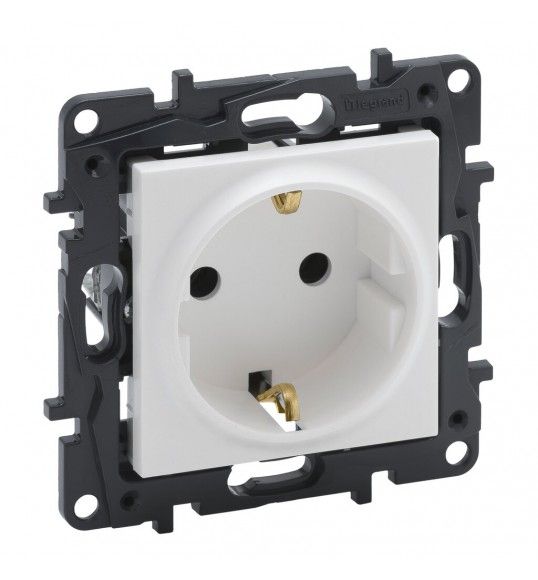 864925 NL-STEP 2P+T SCHUKO L.PARAF BR