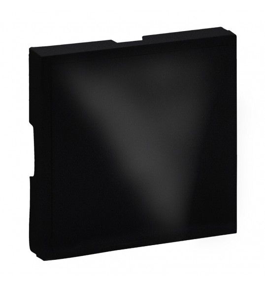 864578 Frontal Nilo Step - Salida de cables - Negro mate