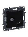863577 Legrand Socket TV-F + RJ45 Cat.6 UTP Niloé Step Black 863577 Legrand Socket TV-F + RJ45 Cat.6 UTP Niloé Step Black