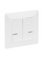 752188 Valena Life with Netatmo double switch 2X250W White