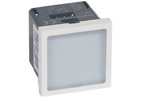078521 Legrand Illuminated signs blue LEDs Mosaic white