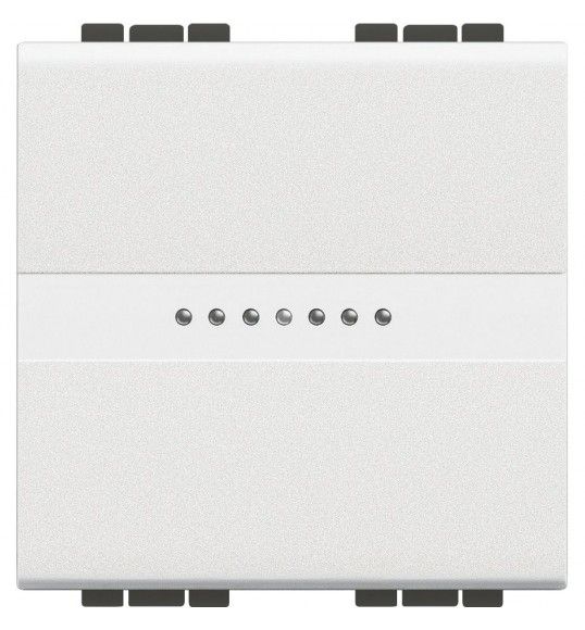 N4055M2AN Bticino LL-PULS ILUM AX 1P 10A 2M BLAN