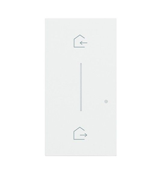 KW40M2 Living Now Cover illuminabile simbolo ?Entra & Esci?