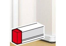 075707 Legrand DLP End-cap for antimicrobial trunking 130x50