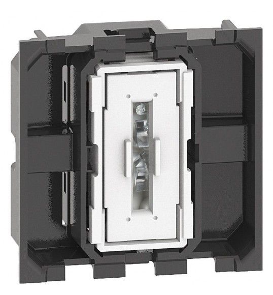 KA4802M4DG LivingNow Abdeckrahmen 4x2-modulig in der Farbausfhrung Night