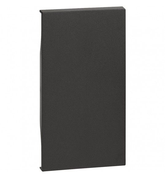 KG00M2 Placa obturador 2 mod. Living Now Bticino Preto
