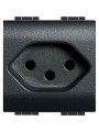 L4164/13 2P+T (Suia) 10A 2MD Antracite Living Light
