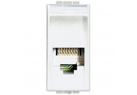 N4258/11N Connector RJ12 K10 - white