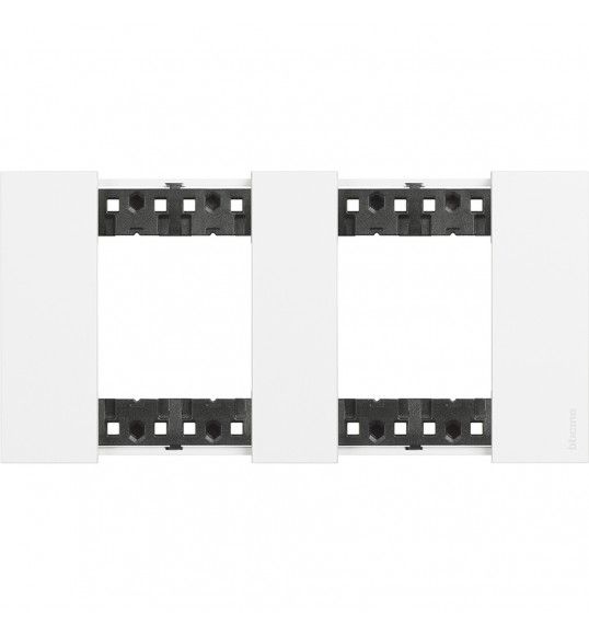 KA4802M2KW Quadro 2+2 mdulos Living Now Bticino Branco
