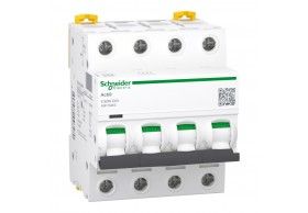 A9F79463 Schneider circuit breaker IC60N 4P 63A C