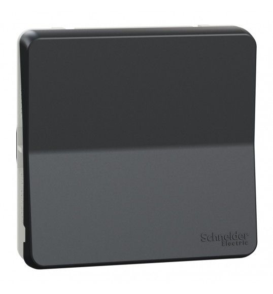 MUR35027 Schneider Mureva Styl Bouton poussoir composable IP55 IK08 connexion auto gris