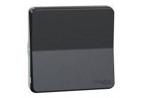 MUR35027 Schneider Mureva Styl Bouton poussoir composable IP55 IK08 connexion auto gris